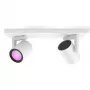Philips Hue White&Col. Amb. Argenta Spot 2 flg. White 2x4.2W.