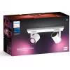 Philips Hue White&Col. Amb. Argenta Spot 2 flg. White 2x4.2W.