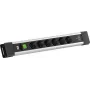 BACHMANN CONNECTUS 6xCEE7/3 1x switch, 1xUSB C/C 65W L=2,0m CEE7/7 Grey (BM0022776)