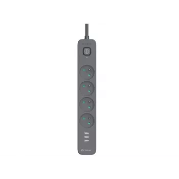 Tracer 47685 Power Line+ 5m (4 sockets +3x USB A)