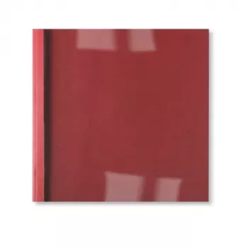 GBC LeatherGrain Thermal Binding Covers 3mm Red (100), A4, Red, Transparent, Matt, 30 sheets, 3 mm, 297 mm