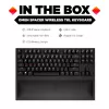 HP OMEN Spacer Wireless TKL Keyboard, Full-size (100%), Wireless, RF Wireless, Mechanical, Black
