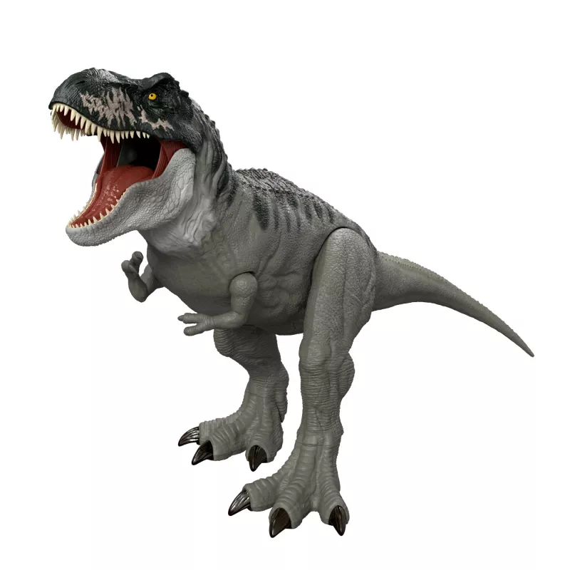 Jurassic World Rebirth Super Colossal Tyrannosaurus Rex Action Figure, T-Rex Dinosaur Movie Toy