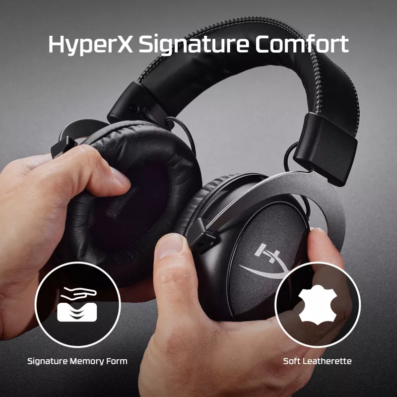HyperX Cloud II - Gaming Headset (Black-Red)