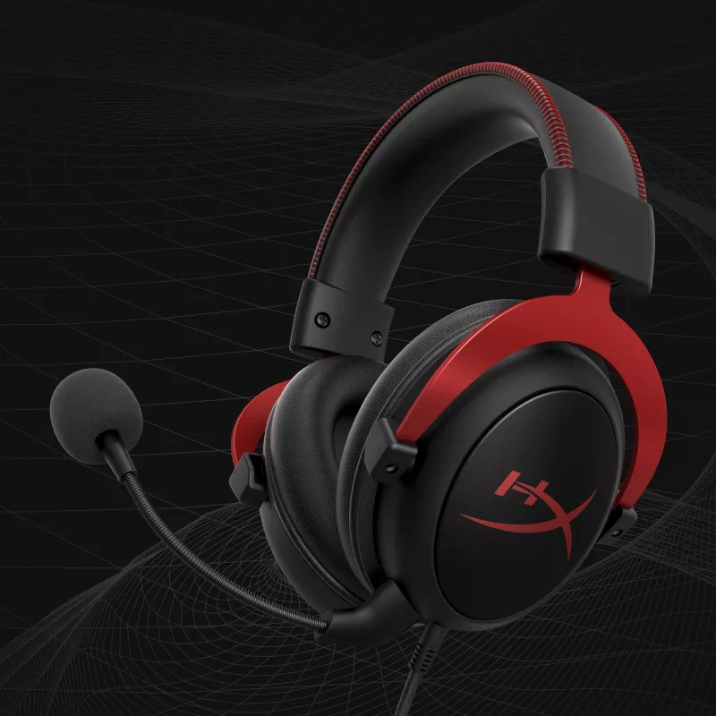 HyperX Cloud II - Gaming Headset (Black-Red)