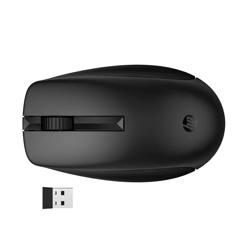 HP 650 Wireless Keyboard and Mouse Combo, Full-size (100%), Wireless, RF Wireless, Membrane, Black, Mouse included
