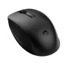 HP 650 Wireless Keyboard and Mouse Combo, Full-size (100%), Wireless, RF Wireless, Membrane, Black, Mouse included