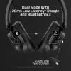 HyperX Cloud MIX 2 - Gaming Headset (Black), Wired & Wireless, Gaming, 20 - 20000 Hz, 270 g, Headset, Black