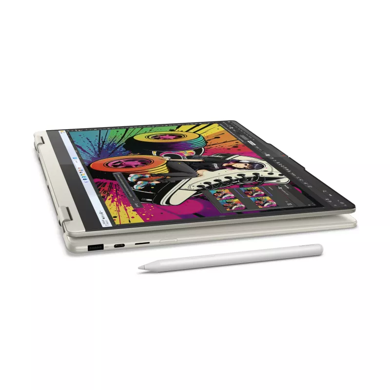 Lenovo Yoga 7 2-in-1 16AKP10 Copilot+ PC AMD Ryzen™ AI 7 350 Hybrid (2-in-1) 40.6 cm (16 inch) Touchscreen WUXGA 16 GB LPDDR5x-SDRAM 1 TB SSD Wi-Fi 7 (802.11be) Windows 11 Pro English Grey