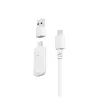 HyperX Cloud III S - Wireless Gaming Headset (White), Wireless, 20 - 20000 Hz, Gaming, 340 g, Headset, White