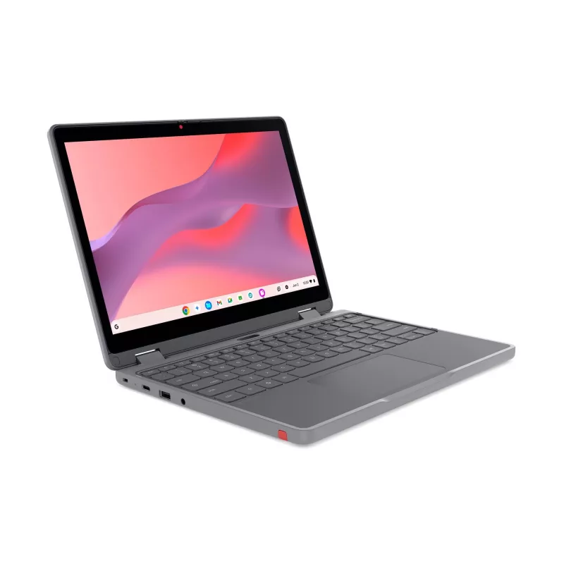 Lenovo Chrome 500e 2in1 G5 M89 MediaTek Kompanio 540 Chromebook 31 cm (12.2 inch) Touchscreen WUXGA 8 GB LPDDR5x-SDRAM 64 GB UFS Wi-Fi 6E (802.11ax) ChromeOS English Grey
