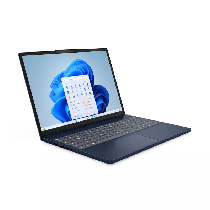 Lenovo IdeaPad Slim 3 15ARP10 AMD Ryzen™ 5 150 Laptop 38.9 cm (15.3 inch) WUXGA 16 GB DDR5-SDRAM 512 GB SSD Wi-Fi 7 (802.11be) Windows 11 Home German Blue