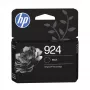 HP 924 Black Original Ink Cartridge, Standard Yield, Black, 1 pc(s), 500 pages, 400 pages, Single pack