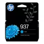 HP 937 Cyan Original Ink Cartridge, Standard Yield, Cyan, 1 pc(s), 800 pages, Single pack