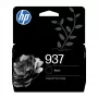 HP 937 Black Original Ink Cartridge, Standard Yield, Black, 1 pc(s), 1250 pages, Single pack