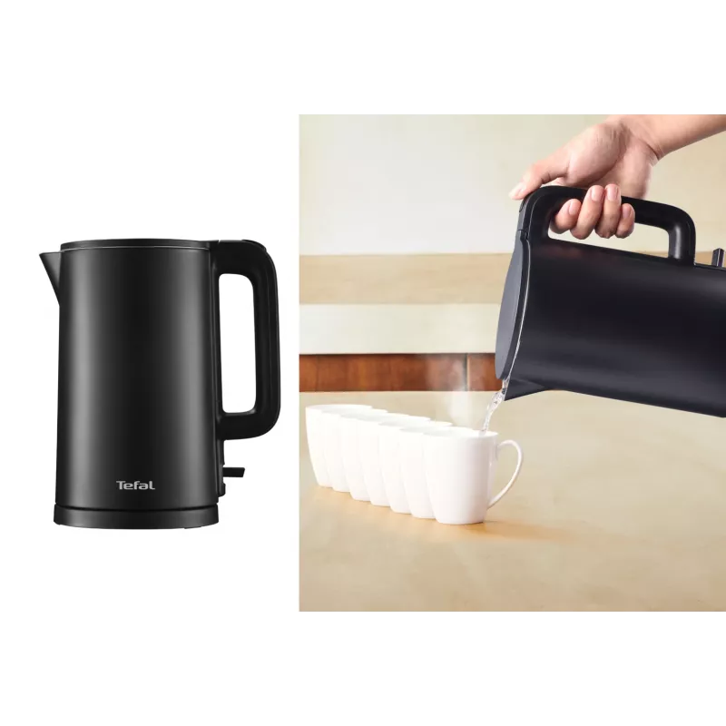 Tefal Thermo Protect KO1408E0 electric kettle 1.5 L 1500 W Black