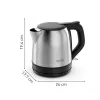 Tefal Subito Mini KO5S2DE0 electric kettle 1 L 2400 W Black, Stainless steel