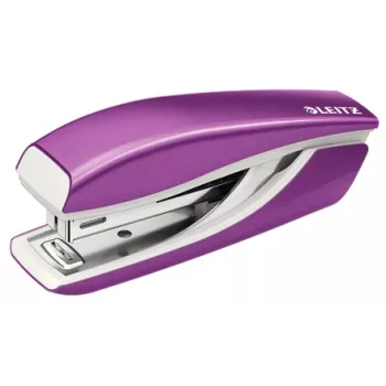 Leitz NeXXt WOW Metal Mini Stapler, 10 sheets, Purple, P2, Metal, Plastic, 80 g/m², 3.5 cm