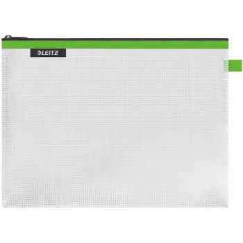 Leitz Travel Pouch water resistant WOW Large, Unisex, Accessory bag, Large, Zipper, Water resistant, Green
