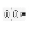 Leitz 66071000 self-adhesive label Rounded rectangle Brown