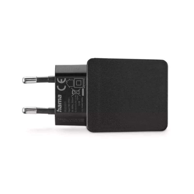 Hama 00086401 mobile device charger MP3, Navigator, Portable gaming console, Power bank, Smartphone, Tablet Black AC Indoor