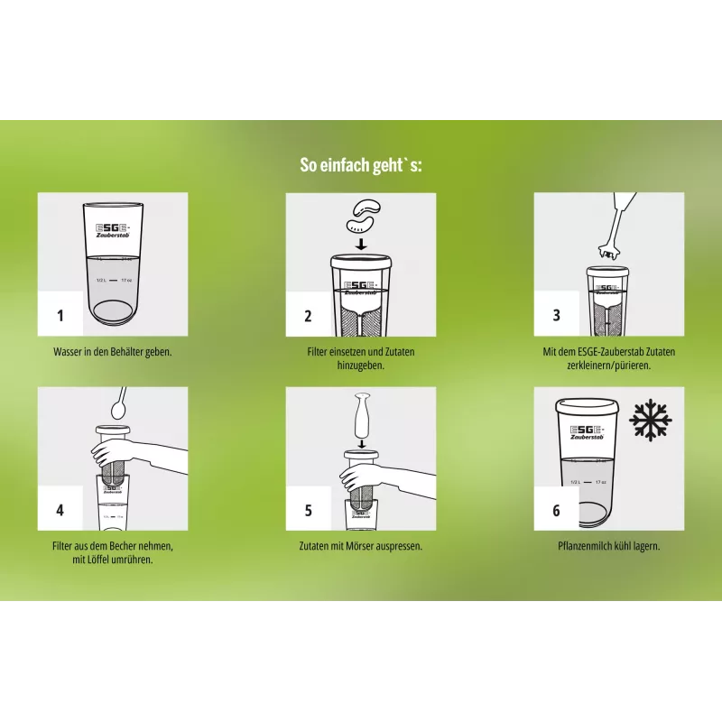 ESGE Zauberstab Magic Fusion 7500 Hand Blender