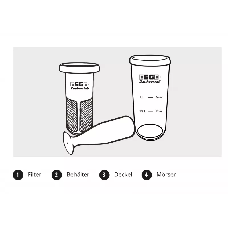 ESGE Zauberstab Magic Fusion 7500 Hand Blender