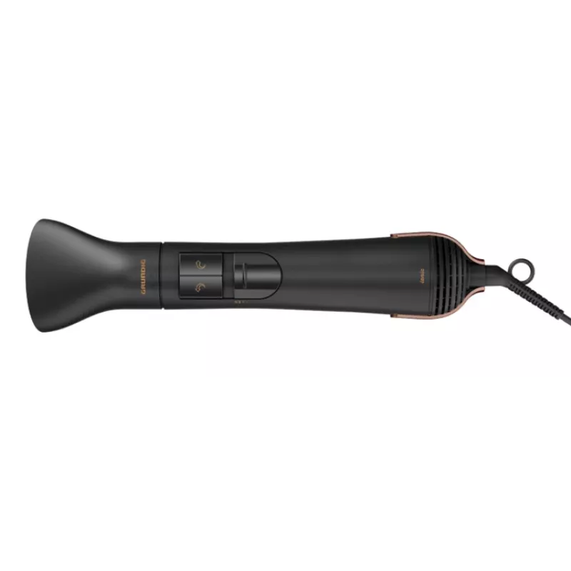 Grundig HS 7080 Hot air brush Warm Black, Pink gold 1000 W 1.8 m
