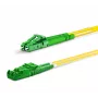 Equip E2000/APC to LC/APC Fiber Cable, SM, Duplex, 10m, 10 m, OS2, E-2000, LC