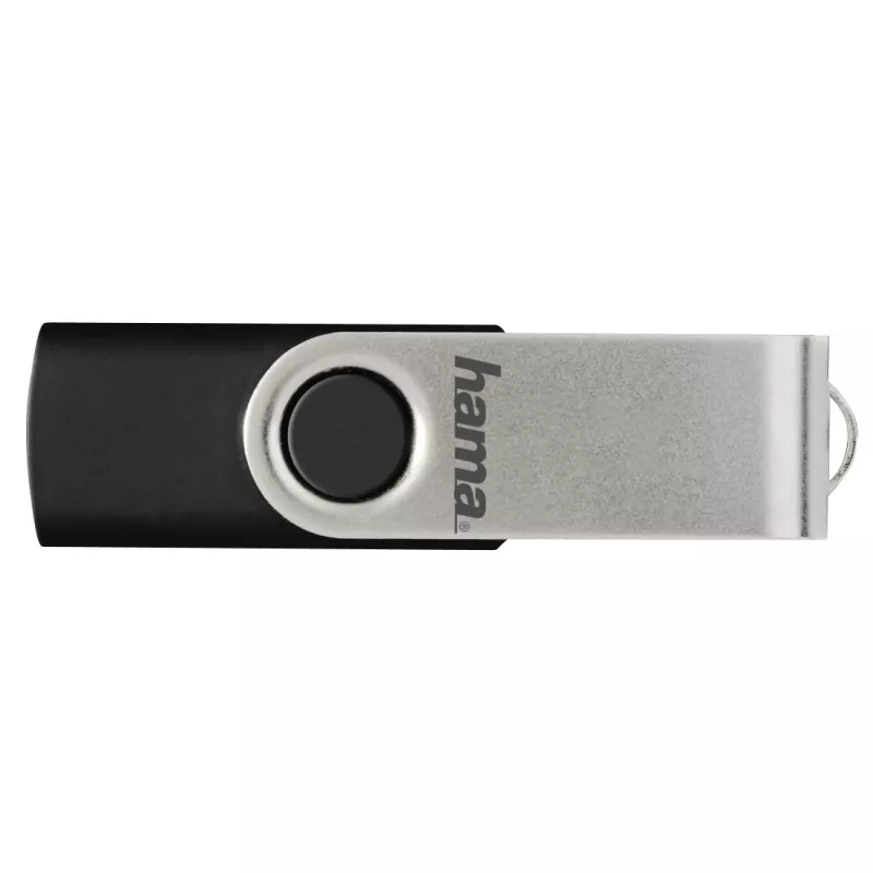 Hama 00181059 USB flash drive 8 GB USB Type-A 2.0 Black, Silver