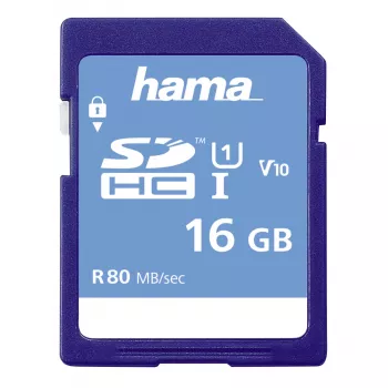 Hama 00181094 memory card 16 GB SDHC UHS-I Class 10