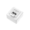 Hama 00300029 socket-outlet 2 x RJ-45 White