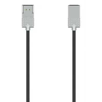 Hama Ultra-Slim HDMI cable 2 m HDMI Type A (Standard) Black, Silver