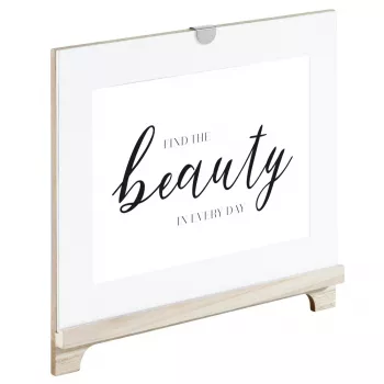Hama Beauty Single picture frame Transparent, White