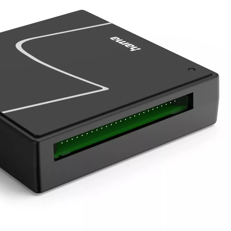 Hama 00200148 card reader USB 3.2 Gen 1 (3.1 Gen 1) Type-A/Type-C Black