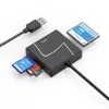 Hama 00200148 card reader USB 3.2 Gen 1 (3.1 Gen 1) Type-A/Type-C Black
