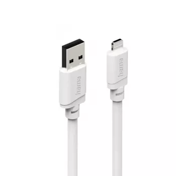 Hama 00201802 lightning cable 3 m White
