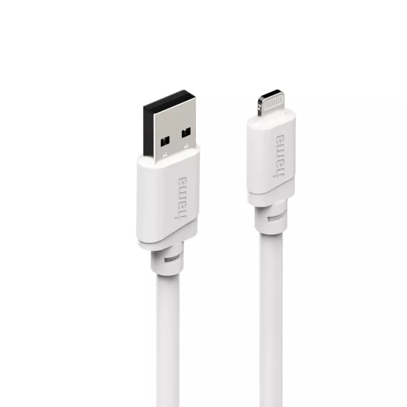 Hama 00201802 lightning cable 3 m White