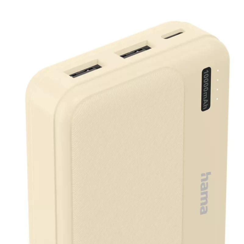 Hama Pocket 10 Lithium Polymer (LiPo) 10000 mAh Sand