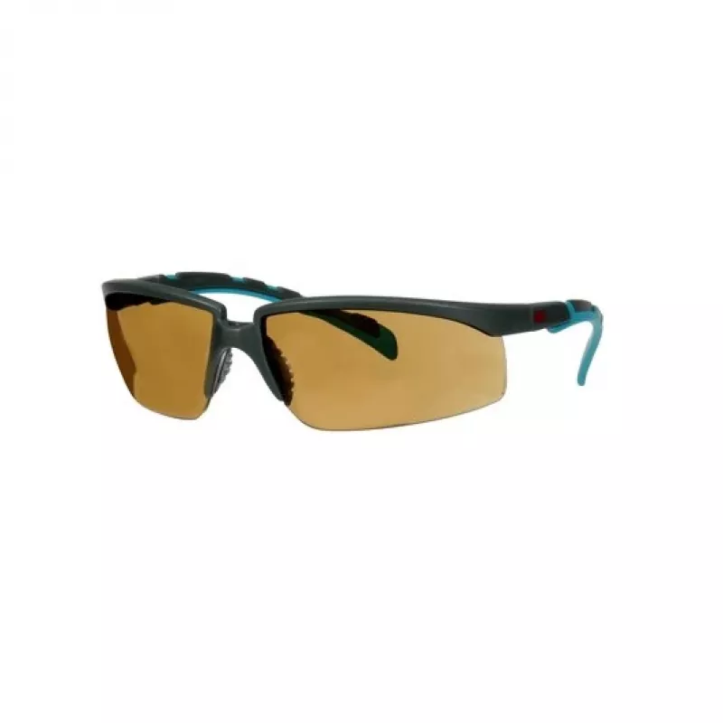3M S2005SGAF-BGR safety eyewear Safety glasses Plastic Blue, Grey