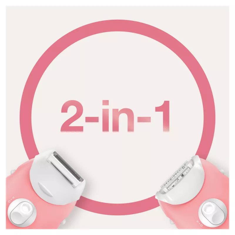 Braun Silk-epil 3-277 epilator, white/pink