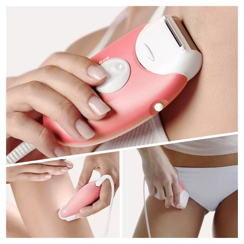 Braun Silk-epil 3-277 epilator, white/pink