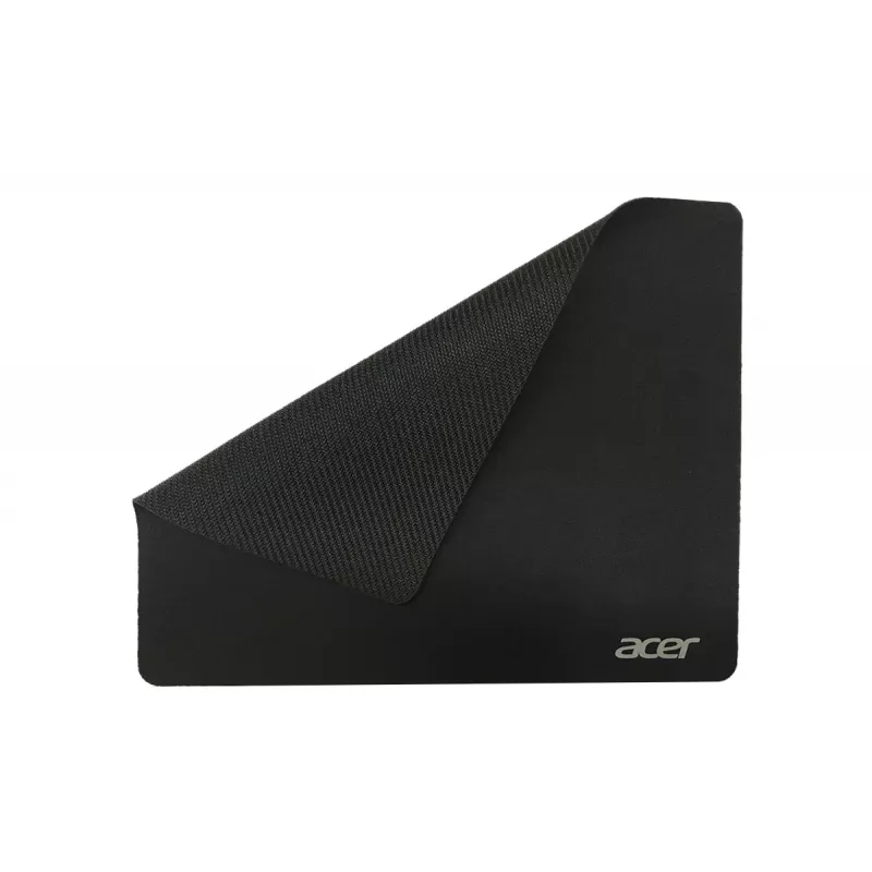 Acer Essential Mousepad, Black, Monochromatic, Fabric, Jersey, Rubber, Non-slip base