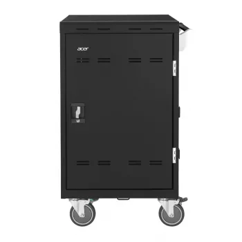 Acer E32c+ - Charging Cart 32 Slots (UK plug), Portable device management cart, Black, Floor, 2.6 cm, 39.5 cm, 30.1 cm