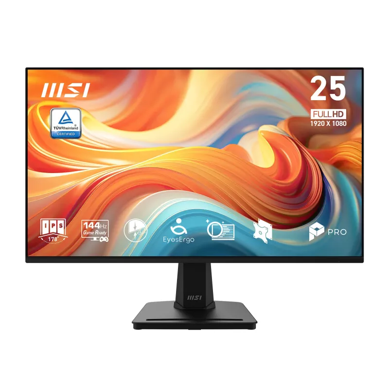 MSI Pro MP251 E14L computer monitor 62.2 cm (24.5 inch) 1920 x 1080 pixels Full HD Black