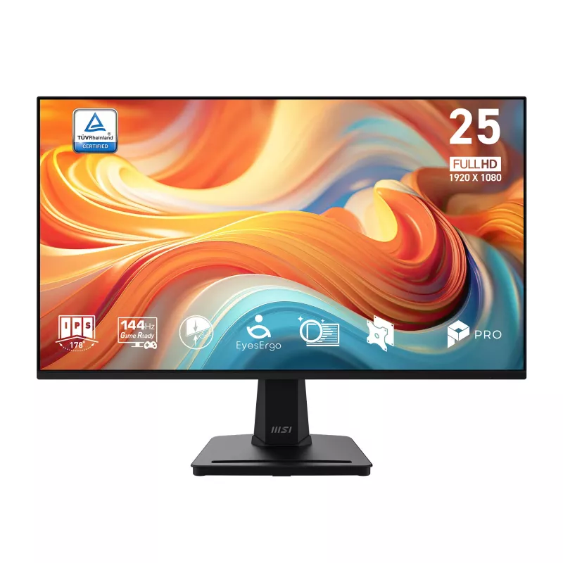 MSI Pro MP251 E14L computer monitor 62.2 cm (24.5 inch) 1920 x 1080 pixels Full HD Black