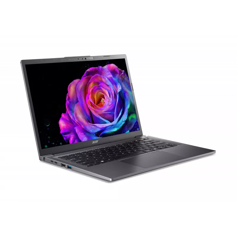Acer Aspire 14 AI A14-52M-55CP Intel Core Ultra 5 226V Laptop 35.6 cm (14 inch) WUXGA 16 GB LPDDR5x-SDRAM 512 GB SSD Wi-Fi 6 (802.11ax) Windows 11 Home Grey