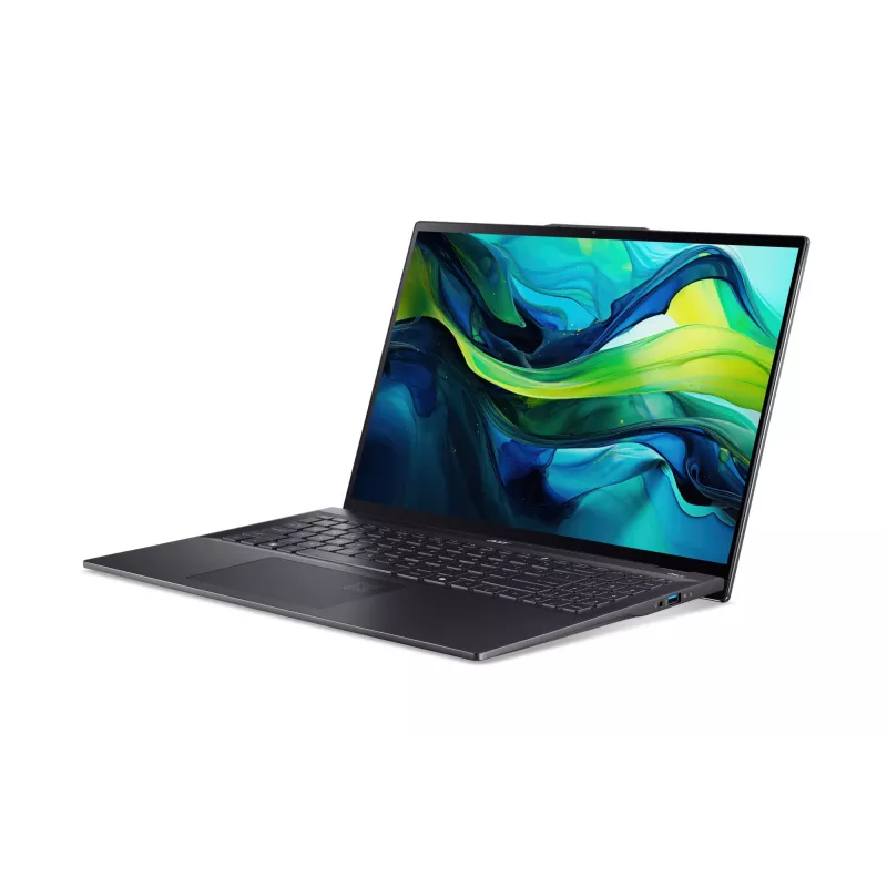 Acer Swift 16 AI SF16-51-53NZ Copilot+ PC Intel Core Ultra 5 226V Laptop 40.6 cm (16 inch) WQXGA+ 16 GB LPDDR5x-SDRAM 512 GB SSD Wi-Fi 7 (802.11be) Windows 11 Home US International Black
