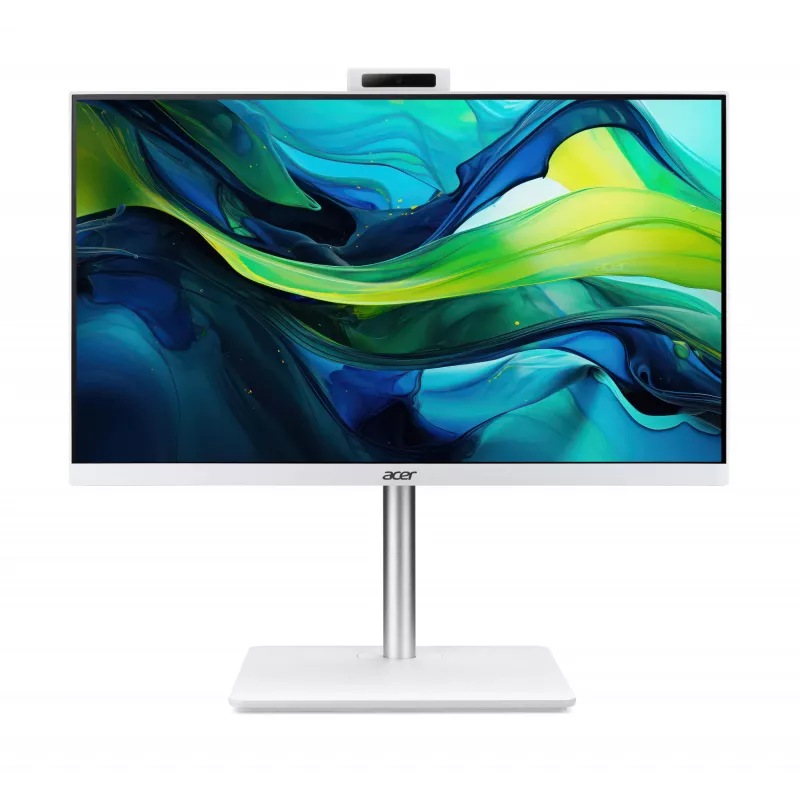 Acer Aspire C24-A WI5418 NL Intel Core 5 120U 60.5 cm (23.8 inch) 1920 x 1080 pixels All-in-One PC 16 GB DDR5-SDRAM 1 TB SSD Windows 11 Home Wi-Fi 6 (802.11ax) White