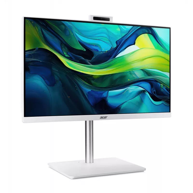 Acer Aspire C24-A WI5418 NL Intel Core 5 120U 60.5 cm (23.8 inch) 1920 x 1080 pixels All-in-One PC 16 GB DDR5-SDRAM 1 TB SSD Windows 11 Home Wi-Fi 6 (802.11ax) White